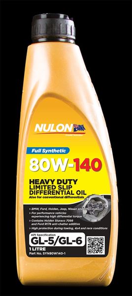 Picture of Nulon Full Synthetic LSD Oil 80W140