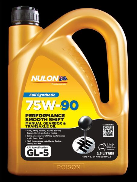 Picture of Nulon Full Synthetic Smooth Shift Gear Oil 75W90