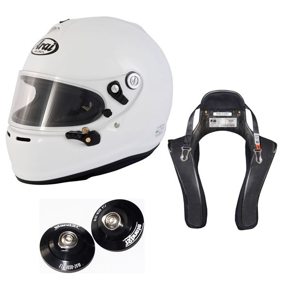 Picture of Arai GP-6S Helmet HANS Device Package