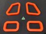 Picture of Coloured Seat Harness Guides