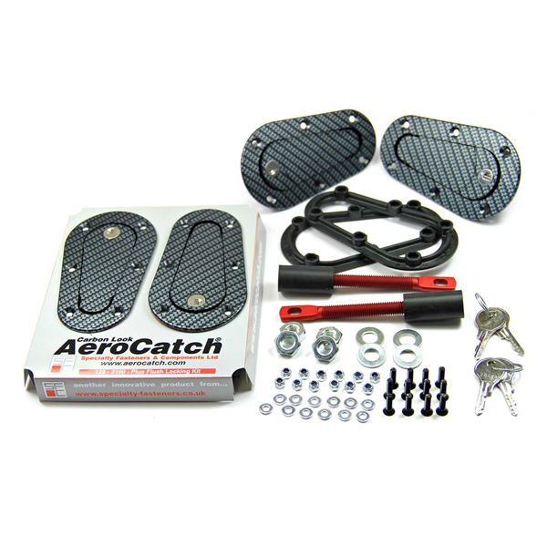 Picture of Aerocatch Plus Flush Locking Carbon Look
