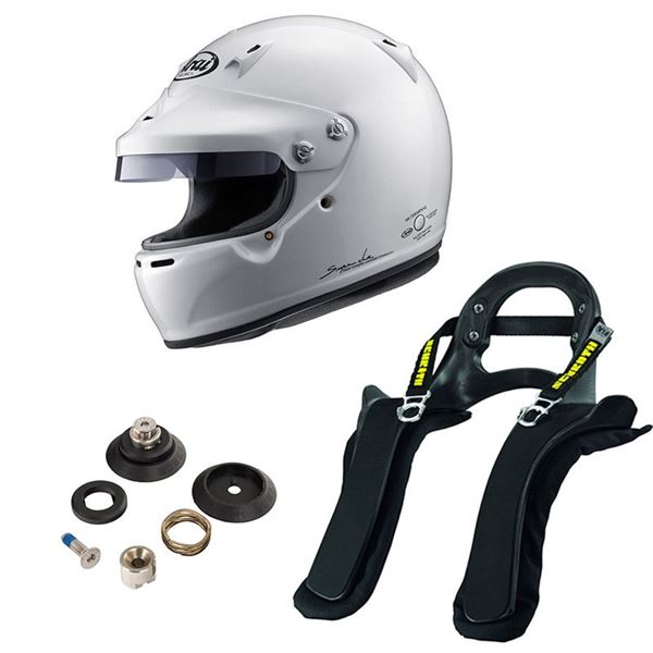Picture of Arai GP-5W Helmet - Schroth SHR FHR Package