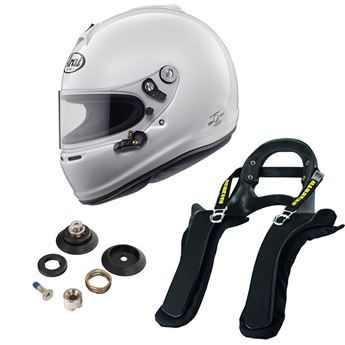 Picture of Arai GP-6S Helmet - Schroth SHR FHR Package