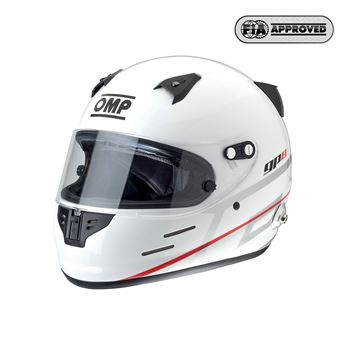Picture of OMP GP 8 EVO Helmet with HANS Posts