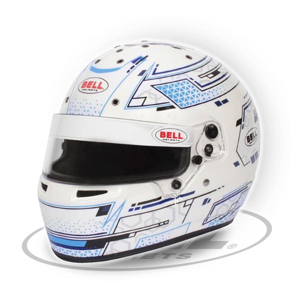 Picture of Bell RS7-K STAMINA WHT/BLUE