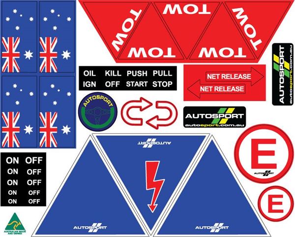 Picture of Autosport Competition Sticker Sheet
