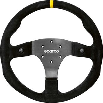 Picture of Sparco R350 Suede 2 Button Steering Wheel 350mm