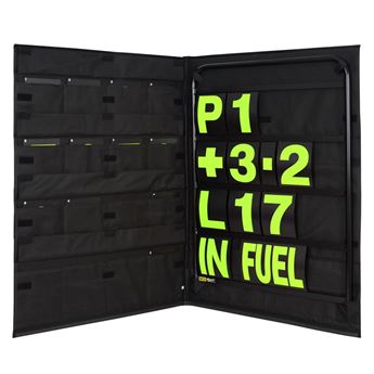 Picture of BG Racing Standard Black Pit Board
