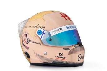 Picture of Stilo Mini Helmet - Valtteri Bottas Mullet