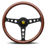 Picture of MOMO Indy Heritage Black Wood 350mm