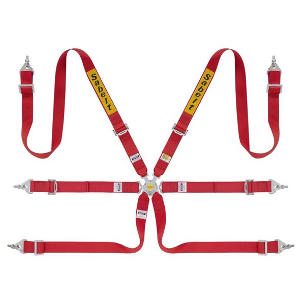 Picture of Sabelt Steel Saloon Car HANS 6pt Harness