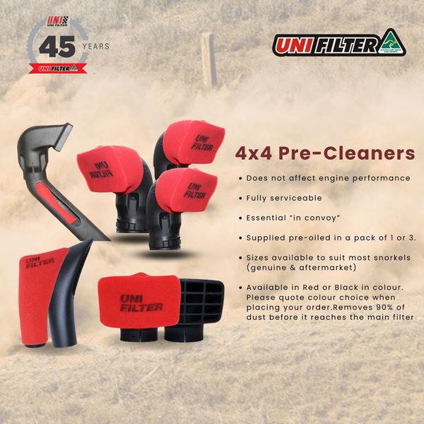 Picture of Unifilter 4x4 Pre-Cleaners