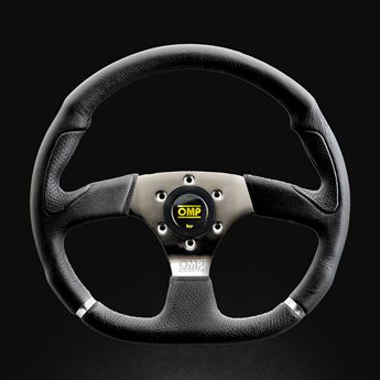Picture of OMP Asso Leather Steering Wheel 350mm