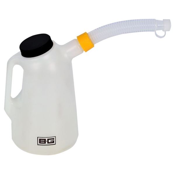 Picture of BG Racing Plastic 2 Litre Fluid Measuring Jug with Cap and Spout
