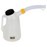 Picture of BG Racing Plastic 2 Litre Fluid Measuring Jug with Cap and Spout