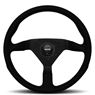 Picture of MOMO Montecarlo Black Alcantara 350mm Steering Wheel